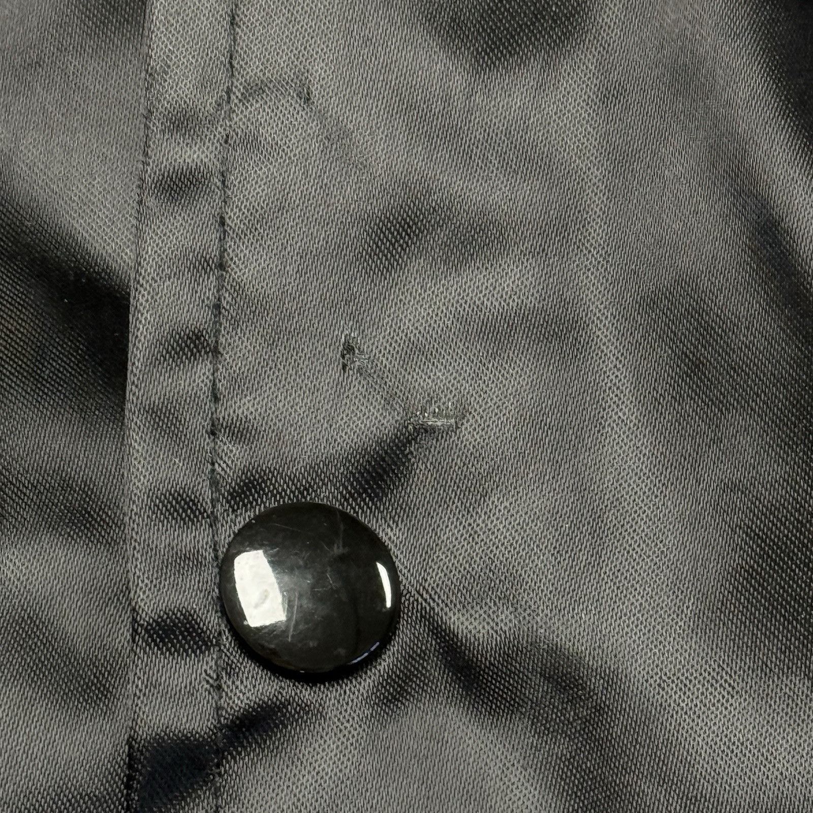 Vintage Vintage 80s Treasure Bay Casino Satin Jacket Black Snap Bomb Size US L / EU 52-54 / 3 - 4 Thumbnail
