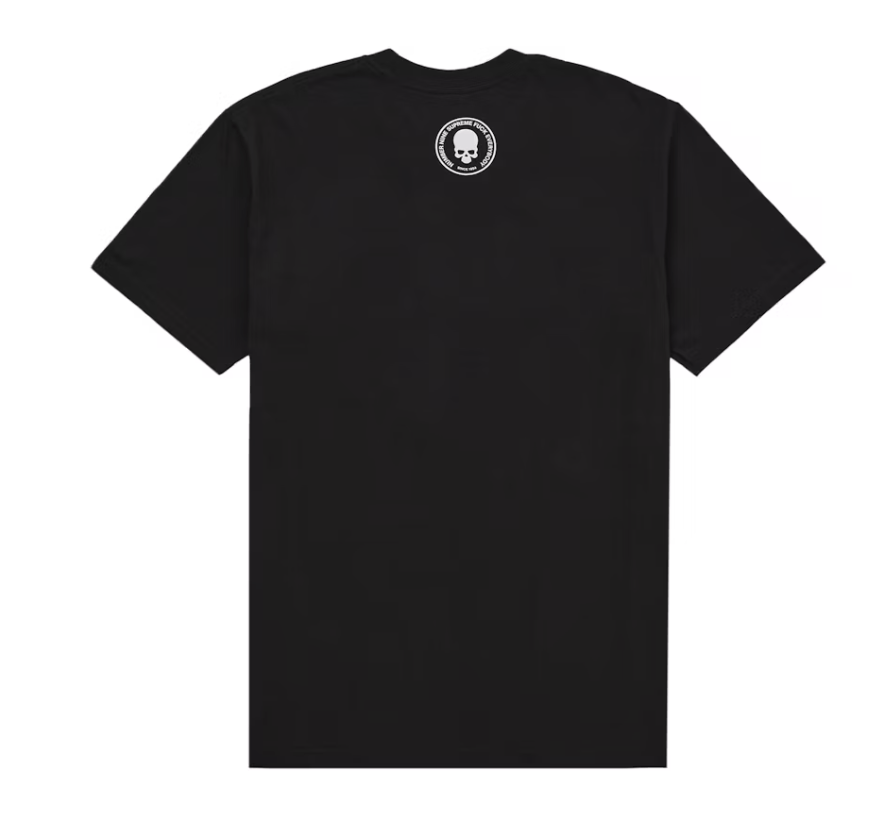 Supreme Supreme Number (N)ine Shut Up Tee Black Size XL Size US XL / EU 56 / 4 - 2 Thumbnail