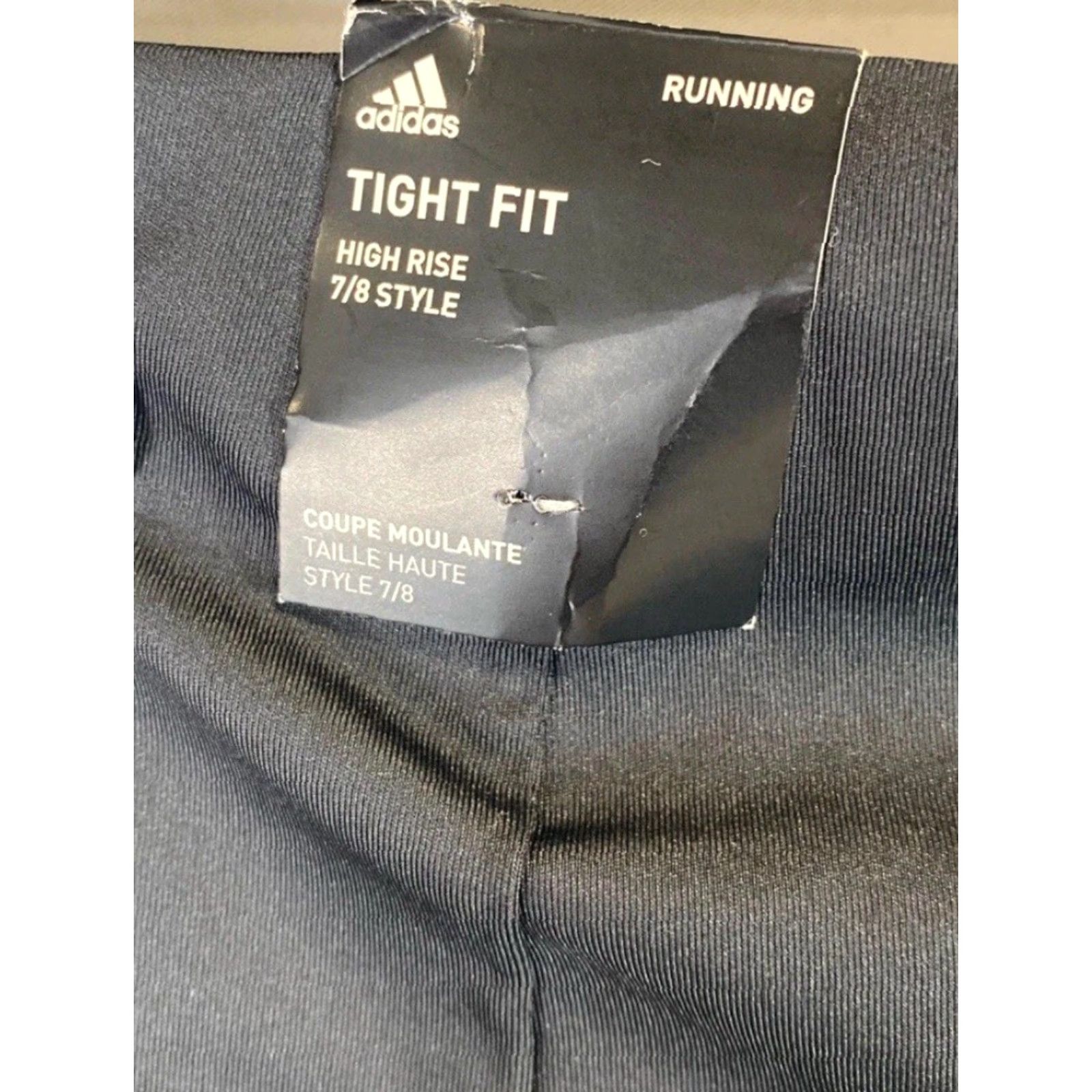 Adidas NEW Adidas OTR 7/8 Tight Women's Black Carrera Compression Leggings S Tight Skinny Inseam 25 in Activewear Running Winter Pullo n Closure Size 28" / US 6 / IT 42 - 3 Thumbnail