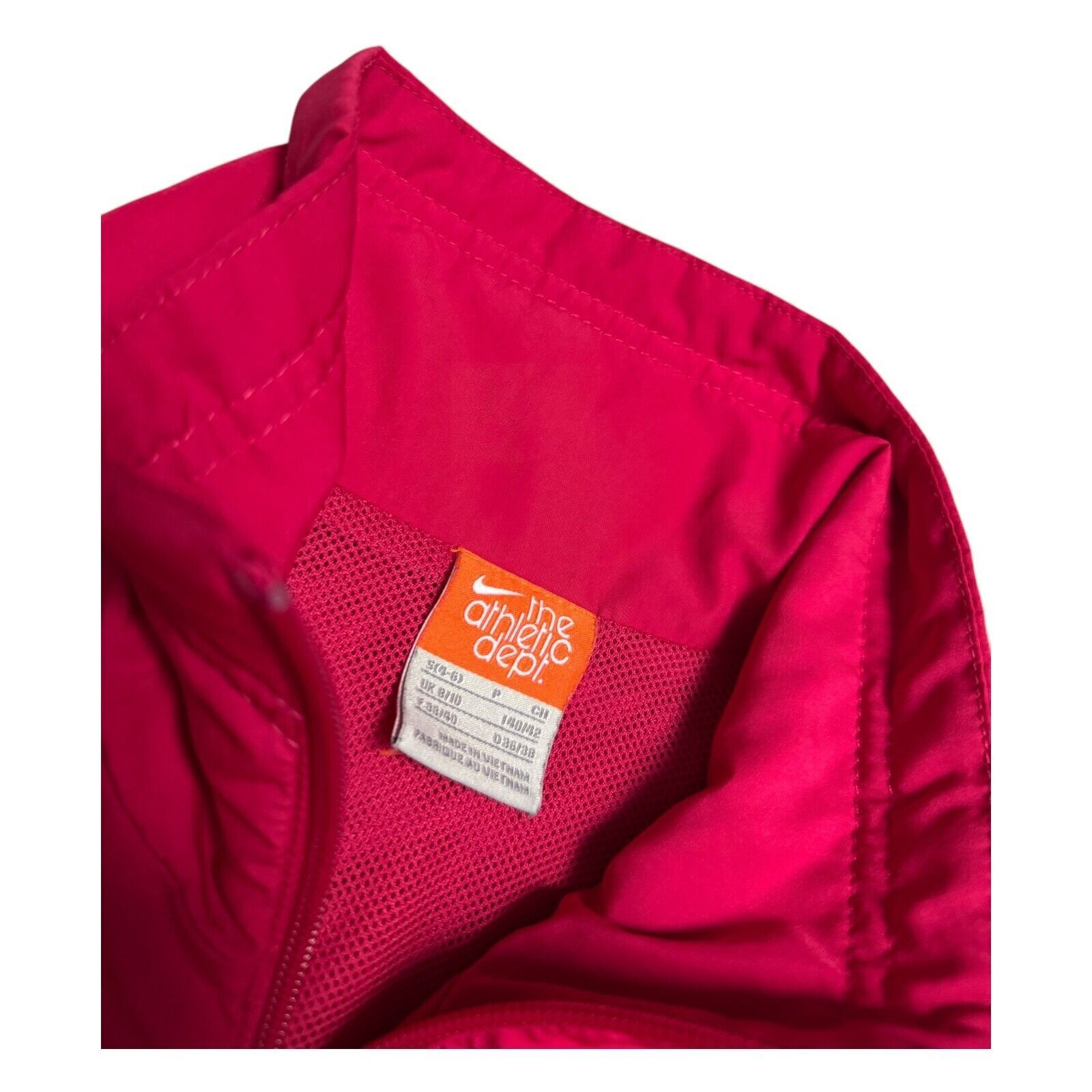 Nike NIKE Pink Lightweight Windbreaker Activewear Jacket Small Size S / US 4 / IT 40 - 5 Thumbnail
