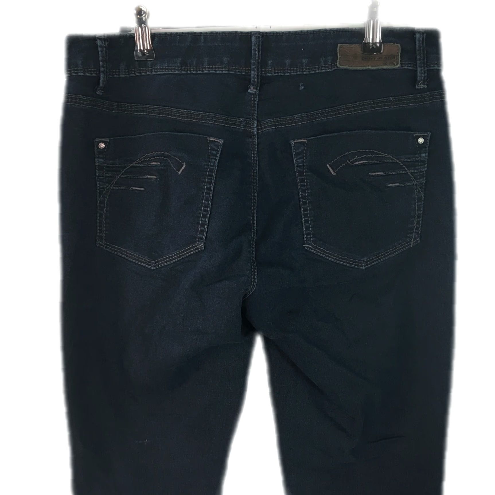 DKNY DKNY Jeans City Skinny Denim Blue Womens Size 2 Regular Low Rise 5-Pocket Denim Jeans Fashion Casual City Theme Womens Size 26" / US 2 / IT 38 - 8 Thumbnail