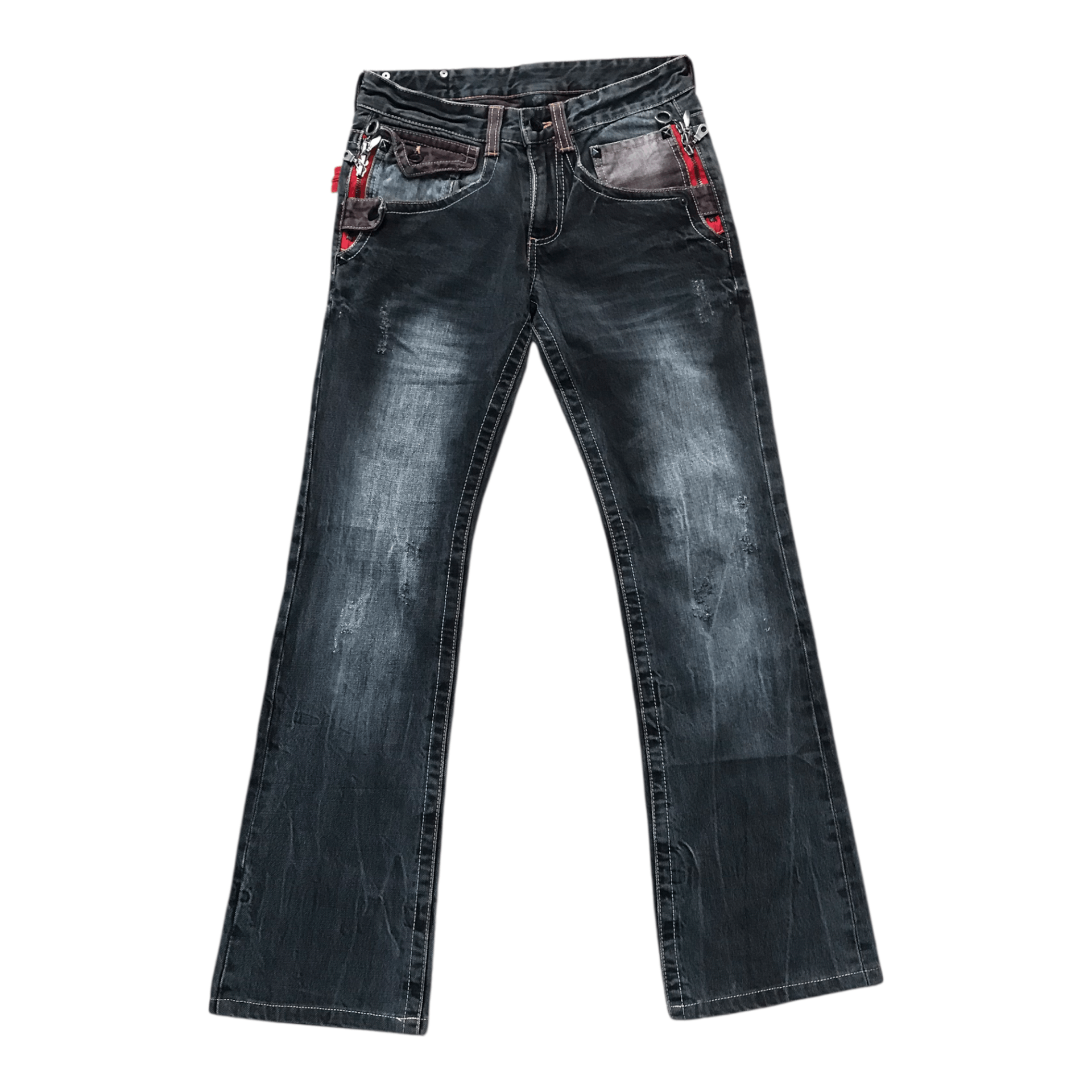 If Six Was Nine Semantic Design Flare Black Pant Size US 28 / EU 44 - 1 Thumbnail