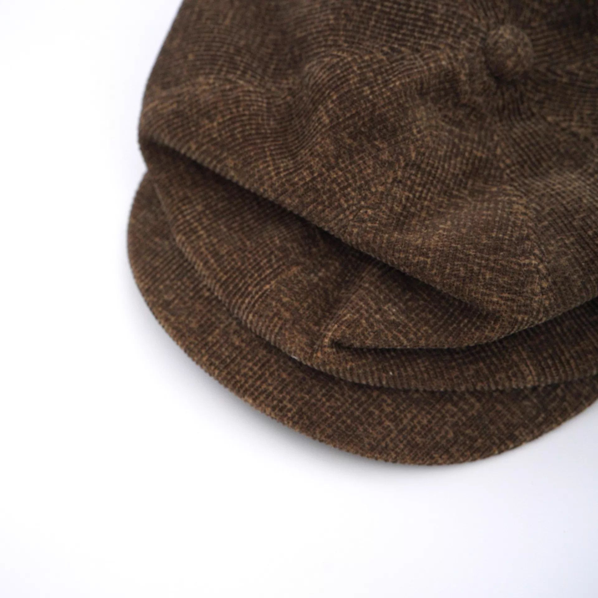 Taiga Takahashi Taiga Takahashi Lot. 006 T.T Newsboy Cap Brown Size ONE SIZE - 2 Thumbnail