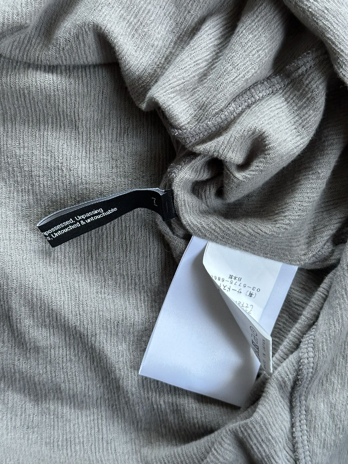 Julius Julius gray Edge Seam Tank Top Size US M / EU 48-50 / 2 - 5 Thumbnail