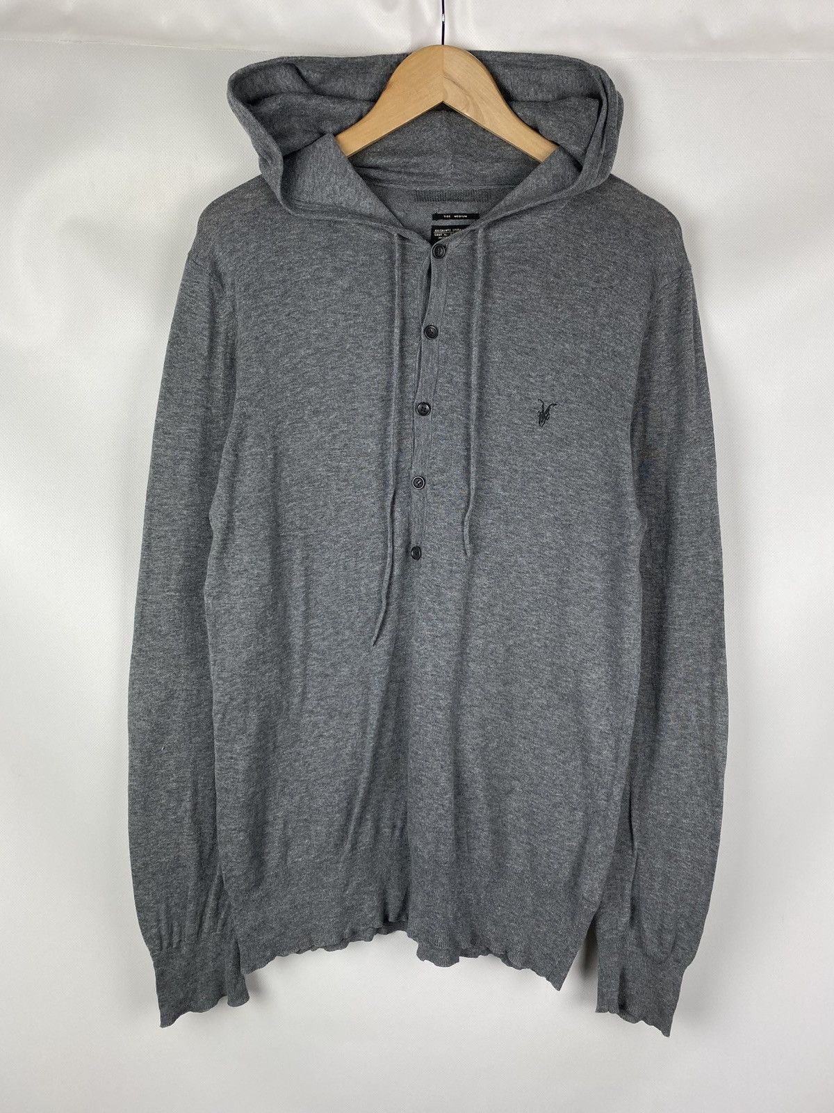 Allsaints Allsaints Devise Button Hoody men’s pullover size M Size US M / EU 48-50 / 2 - 1 Thumbnail