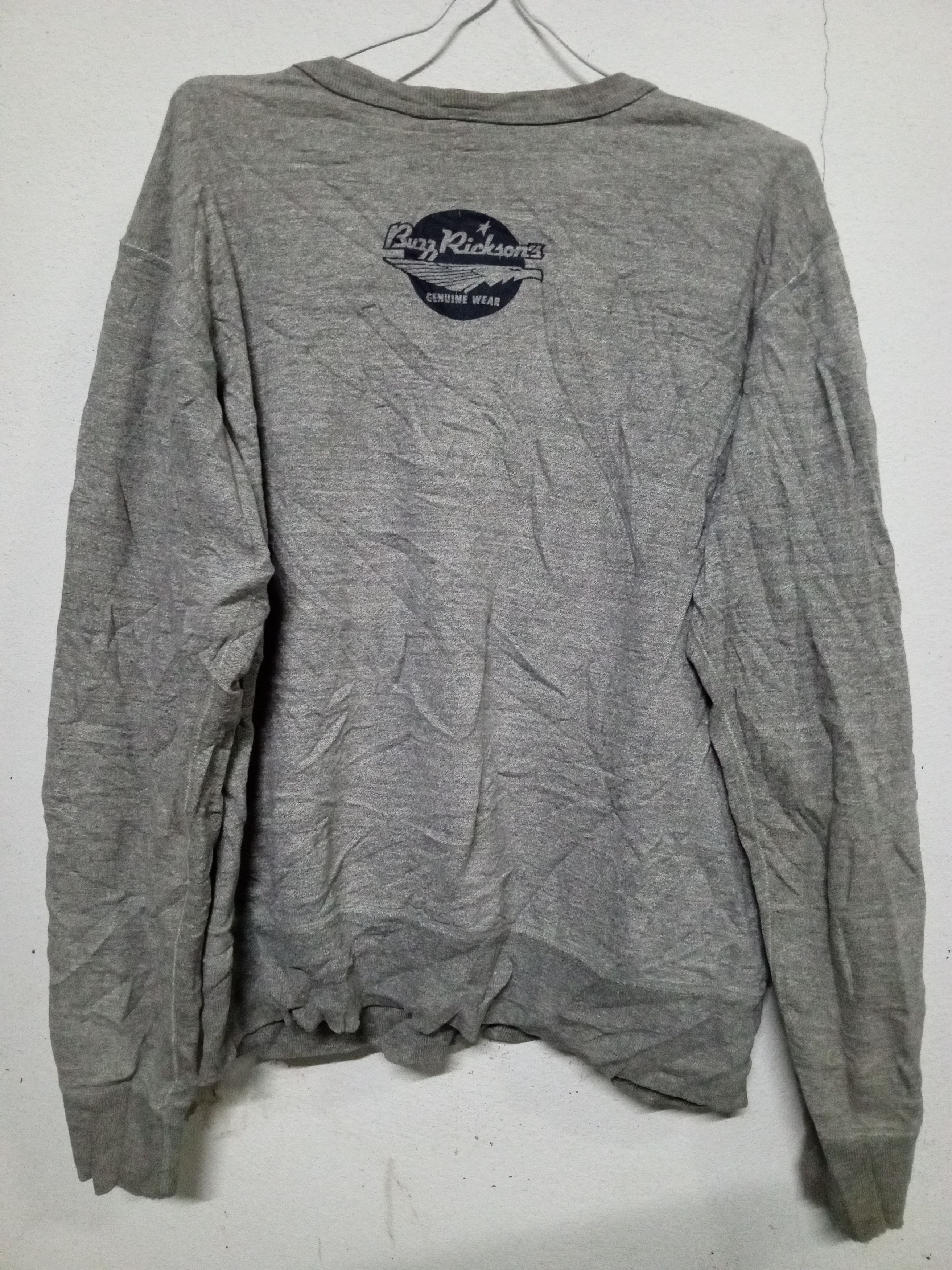 Buzz Rickson's ♨️rare80s peanuts (military naval air station ) Size US L / EU 52-54 / 3 - 6 Thumbnail