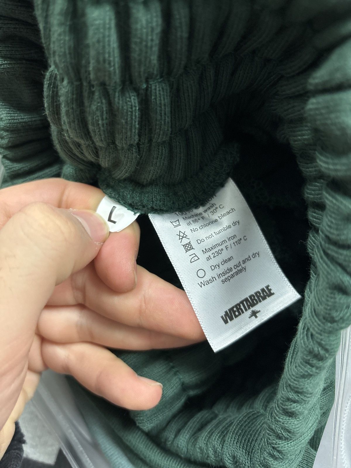 Vertabrae Vertabrae Sweatpants Green red L Large Size US 34 / EU 50 - 3 Thumbnail