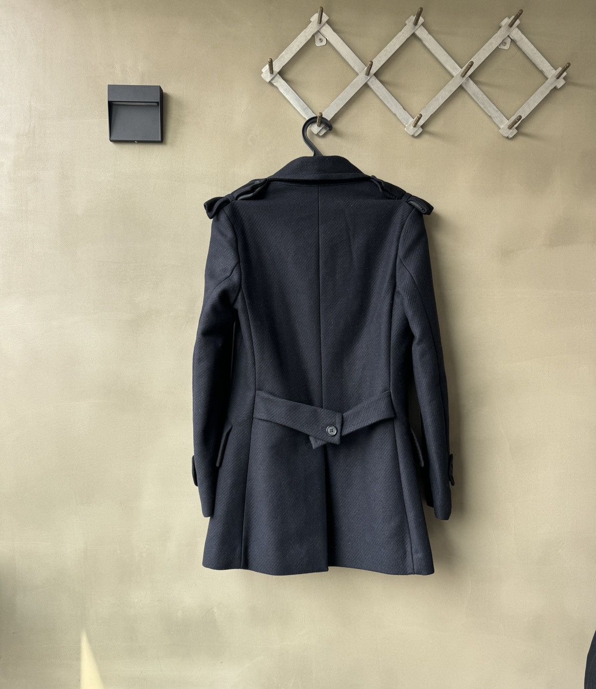 Maison Margiela Early Martin Margiela Artisanal Wool Cashmere Peacoat Jacket Size XS / US 0-2 / IT 36-38 - 11 Thumbnail