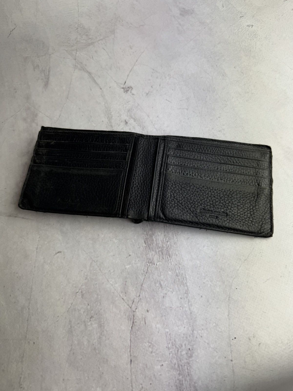Pierre Cardin × Vintage Pierre Cardin Black Leather Bifold Wallet Size ONE SIZE - 2 Thumbnail