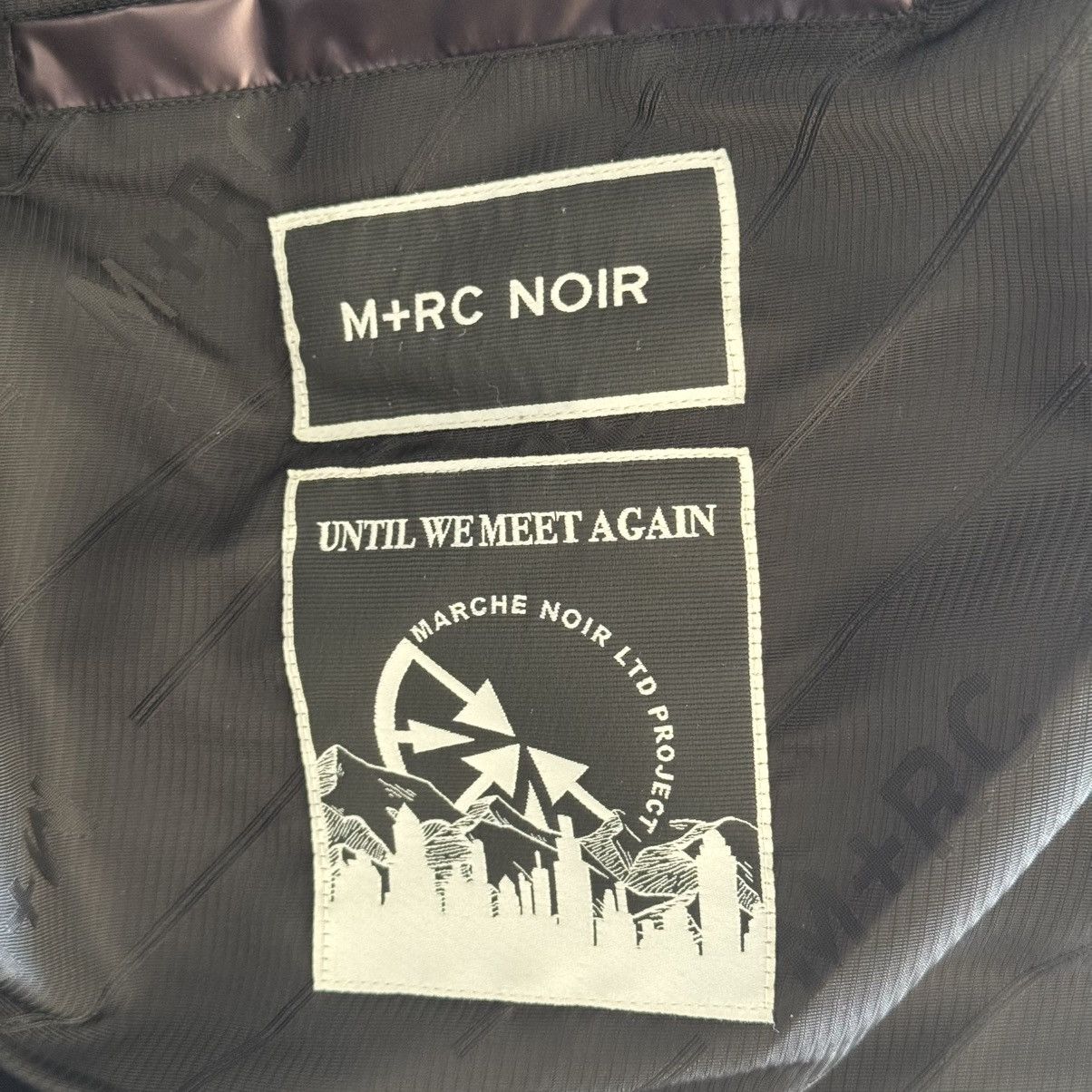 M+Rc Noir Wavy Purple down jacket Size US L / EU 52-54 / 3 - 9 Thumbnail