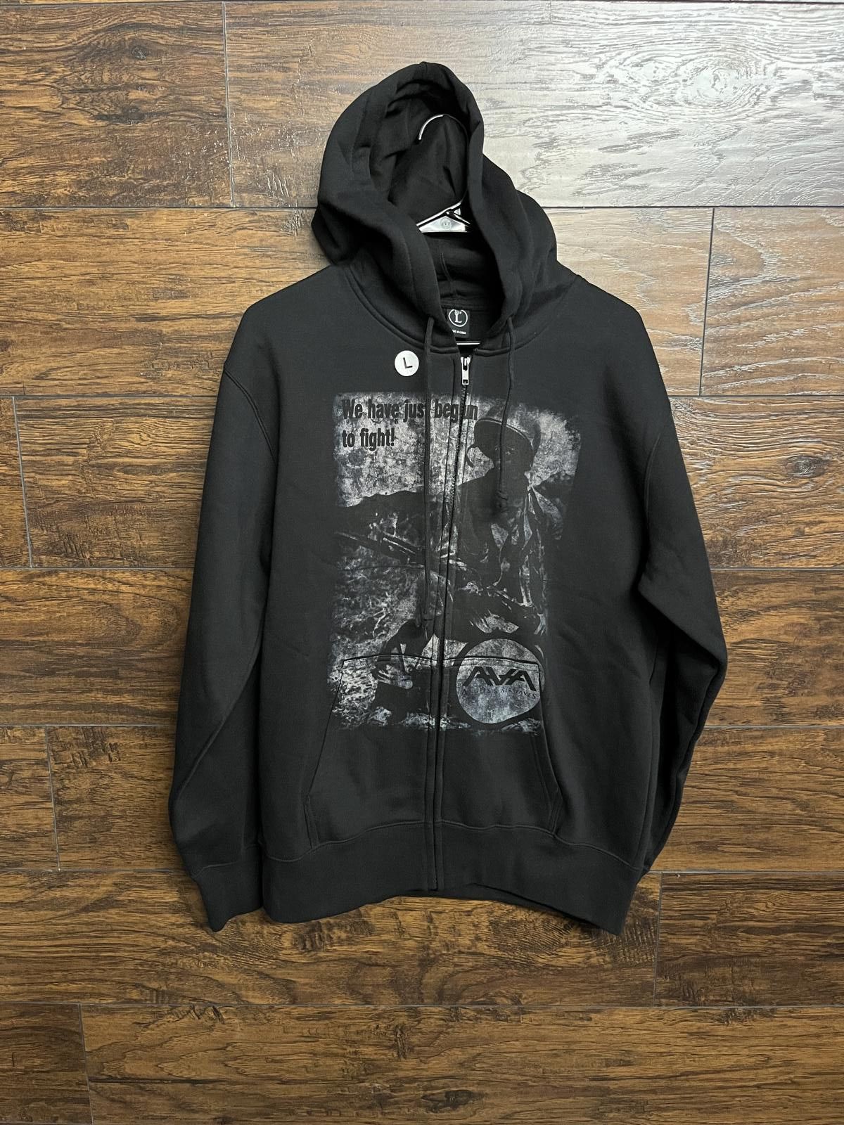Designer Angels and Airwaves Zip-Up Hoodie Begun to Fight Deadstock L Size US L / EU 52-54 / 3 - 1 Thumbnail