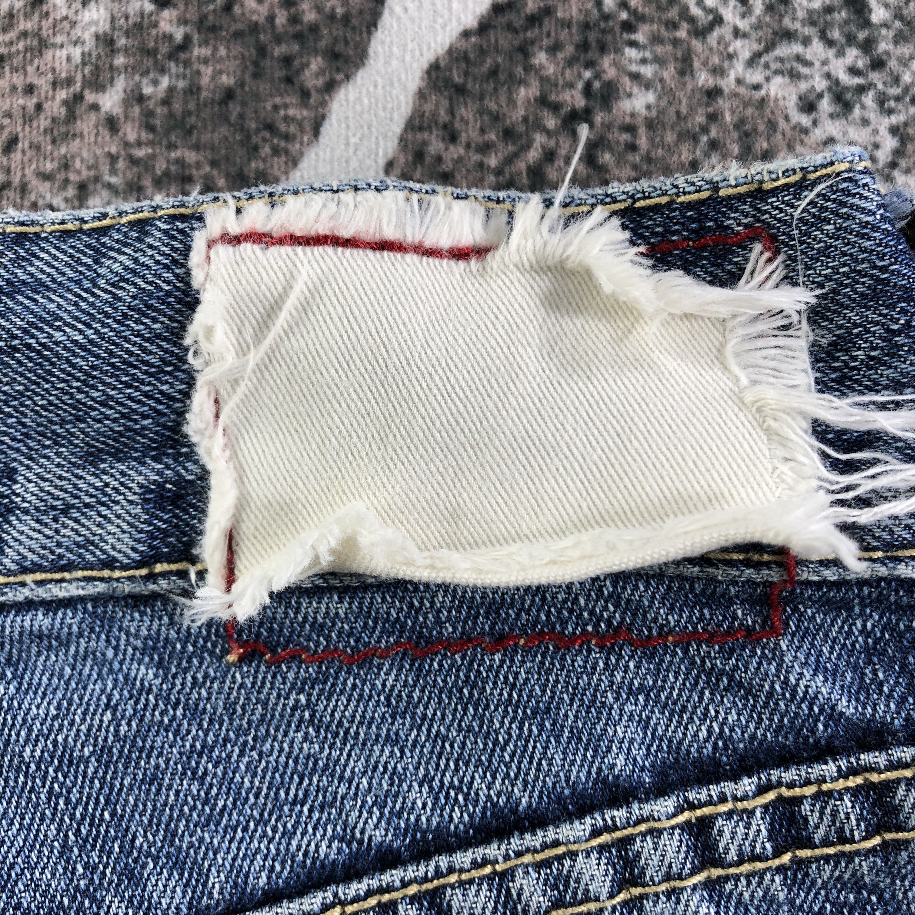 Japanese Brand Japanese Famock Jeans Distressed Denim KJ2497 Size US 31 - 5 Thumbnail