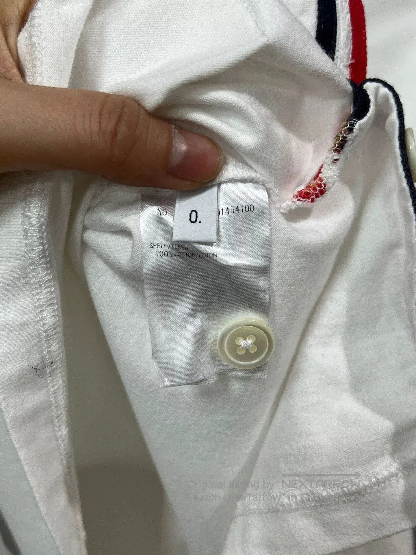 Thom Browne Thom Browne Short-Sleeve Top. Size XS / US 0-2 / IT 36-38 - 4 Thumbnail