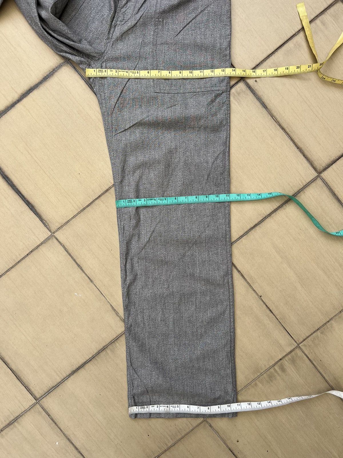 Japanese Brand Glad Hand Gangsterville Salt & Pepper Fatigue Trouser Pant Size US 36 / EU 52 - 4 Thumbnail