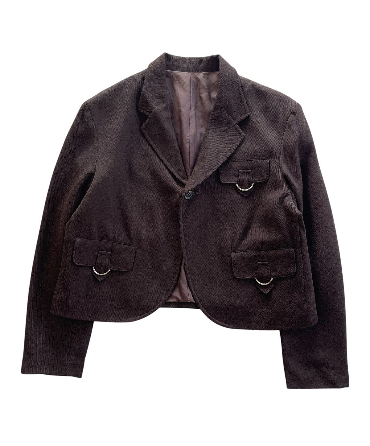 Yohji Yamamoto SS96 Ys Avantgarde cropped Jacket Size US M / EU 48-50 / 2 - 1 Thumbnail