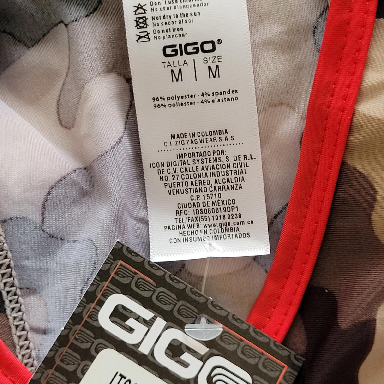 Other GIGO Men's M Sleeveless Hoodie Camo Tank Top Red Trim NEW Size ONE SIZE - 3 Thumbnail