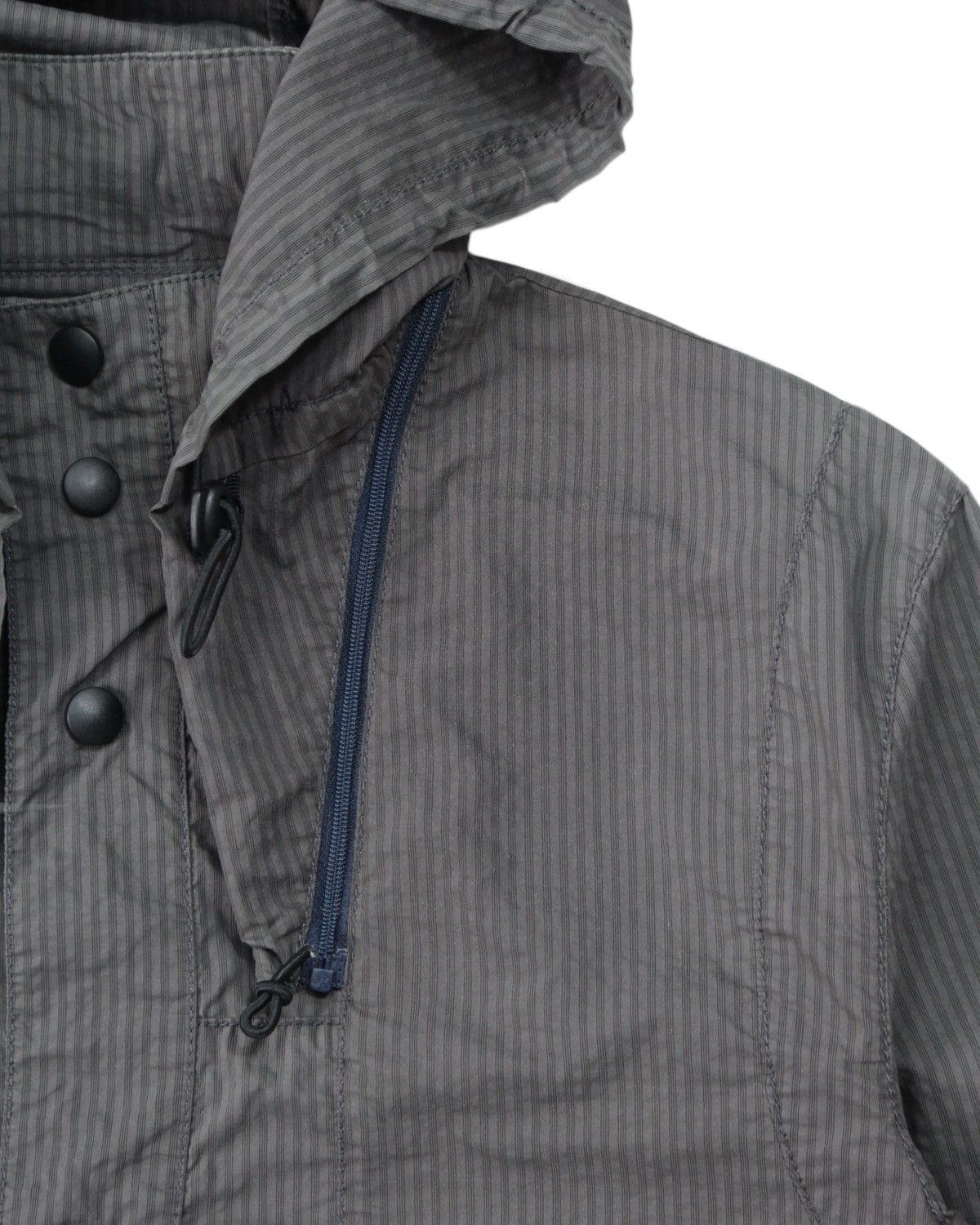 Armani 2000S ARMANI EXCHANGE HOODED BUTTON UP JACKET Size US M / EU 48-50 / 2 - 2 Thumbnail