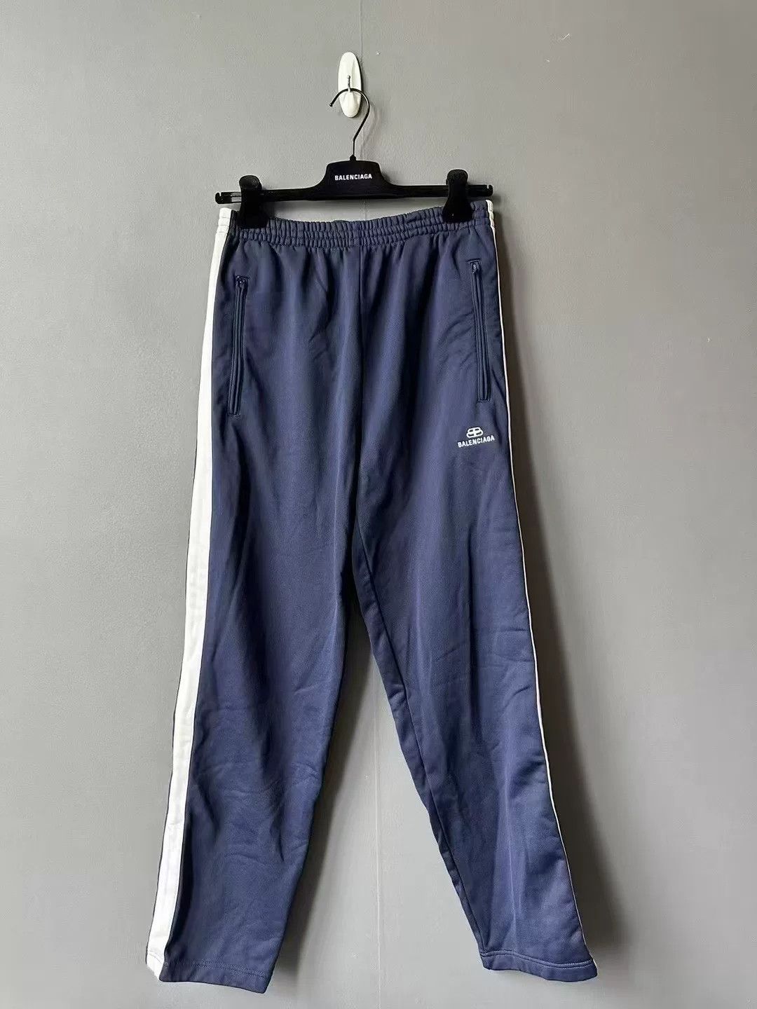 Balenciaga Balenciaga Blue Long Casual Pants Size US 36 / EU 52 - 1 Thumbnail