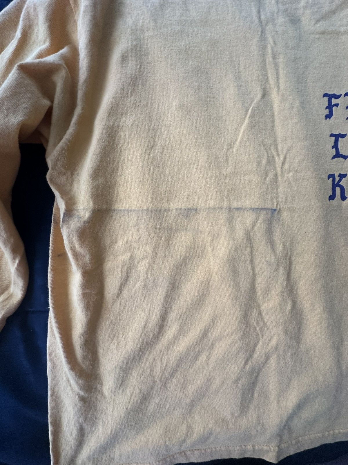 Kanye West Kanye West 'I Feel Like Kobe' Longsleeve T-shirt Yellow