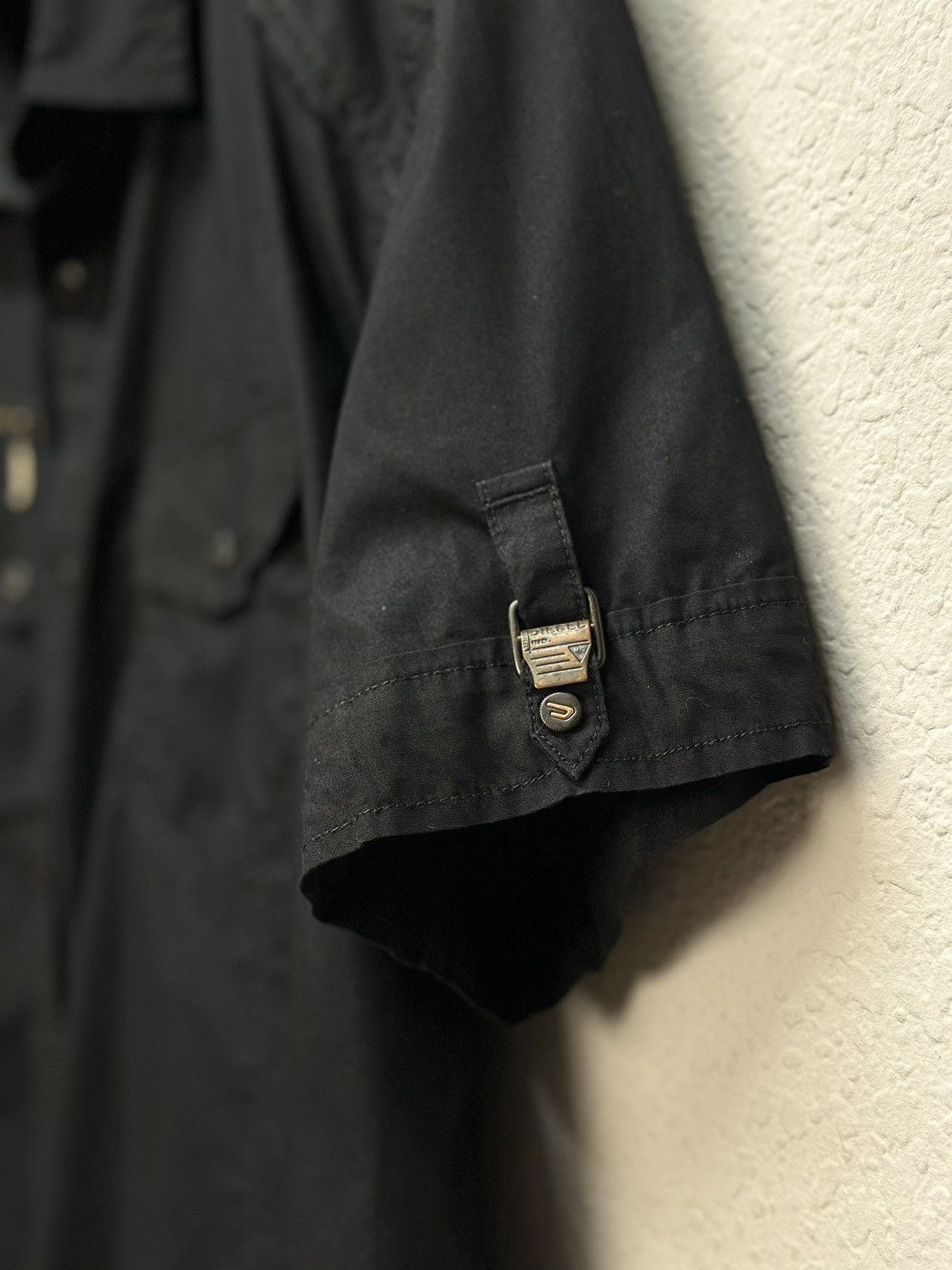 Diesel Vintage Metal Diesel Shirt Black Faded Junya Watanabe Y2K Size US L / EU 52-54 / 3 - 6 Thumbnail