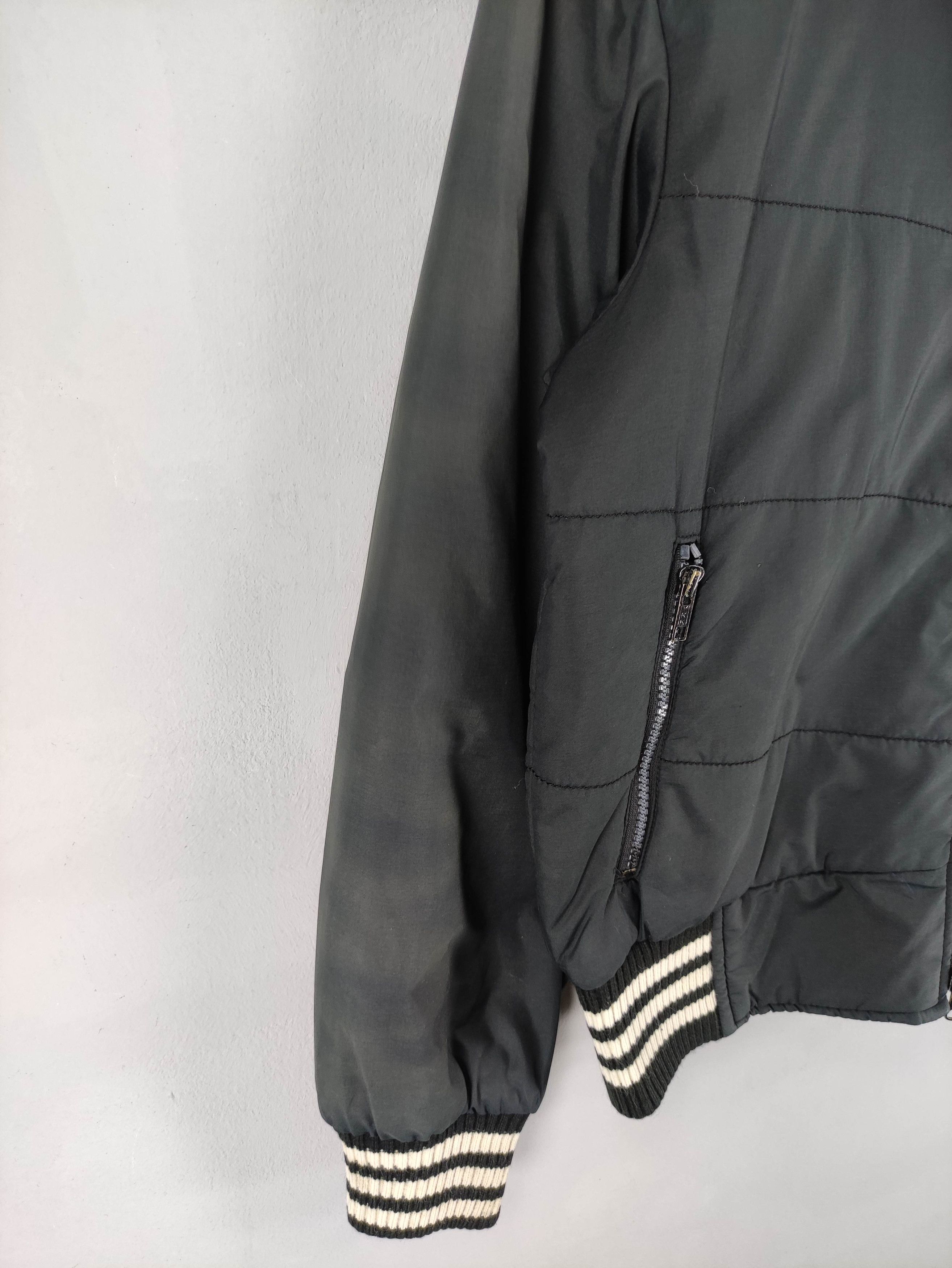 Adidas Vintage 90s Adidas Faded Puffer Jacket Size US M / EU 48-50 / 2 - 2 Thumbnail