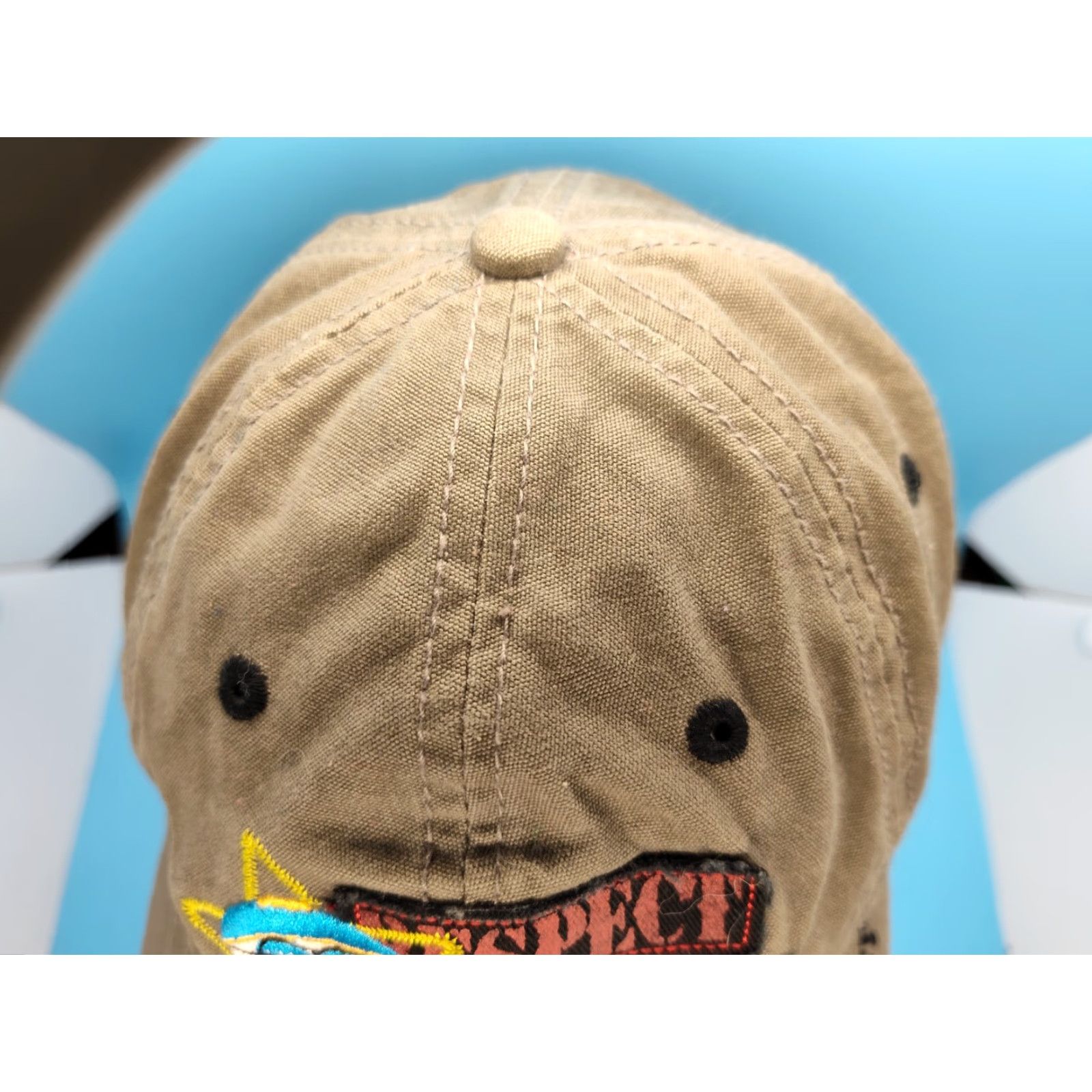 Vintage VINTAGE Anoma South Park Respect My Authority Eric Cartman Y2K Khaki Strapback Hat Size US M / EU 48-50 / 2 - 5 Thumbnail