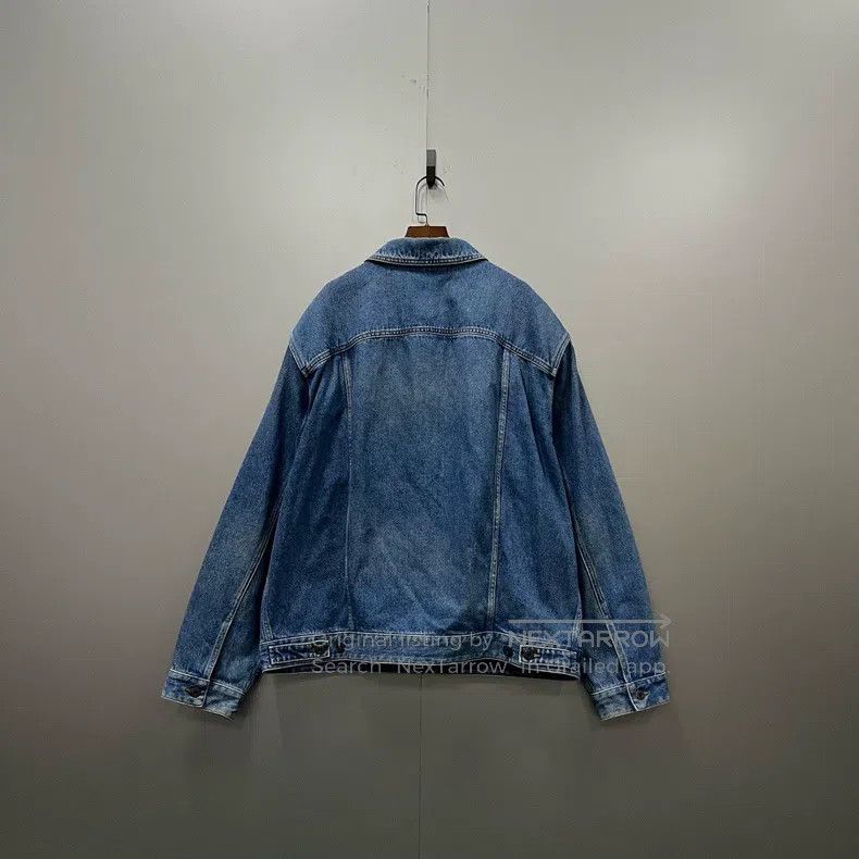 Valentino Valentino A large logo denim jacket on the chest Size US XL / EU 56 / 4 - 3 Thumbnail