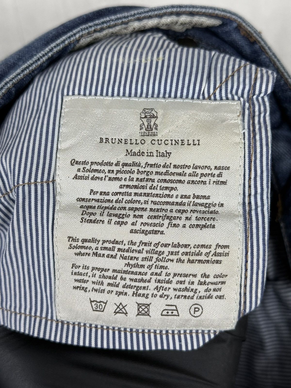 Brunello Cucinelli Brunello Cucinelli Women’s Skinny Fit Blue Denim Jeans Pants Size 26" / US 2 / IT 38 - 15 Thumbnail