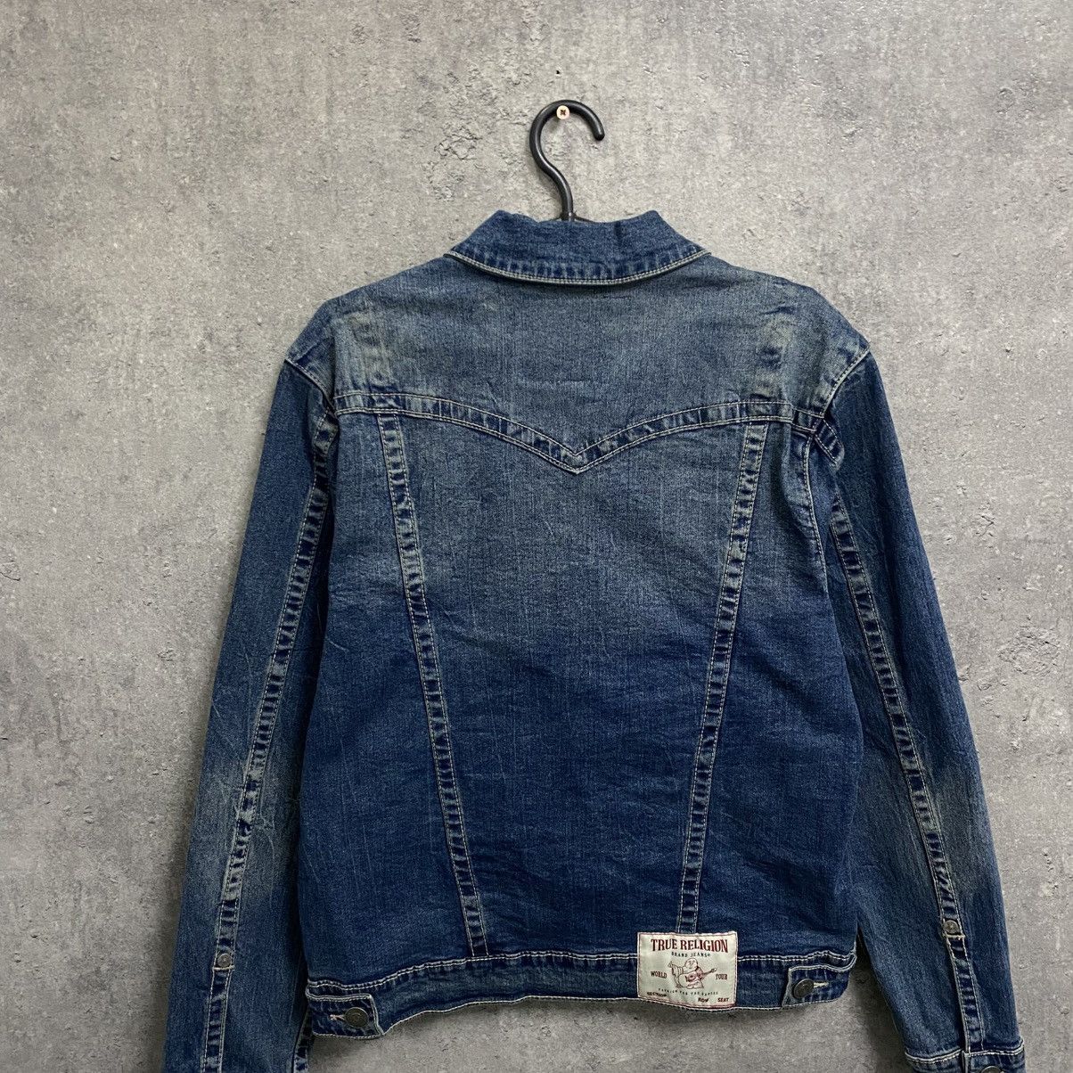 True Religion Crazy Vintage Y2K True Religion Jean Jacket Size US S / EU 44-46 / 1 - 11 Thumbnail