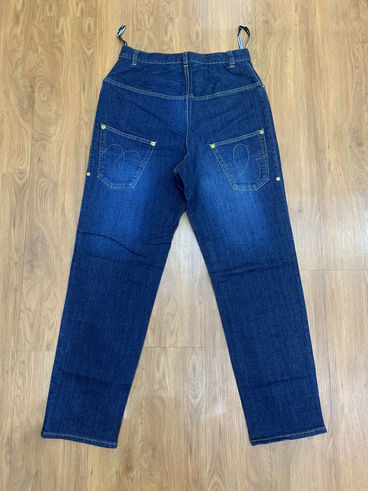 Issey Miyake × mercibeaucoup mercibeaucoup drop crotch indigo dye denim Size US 28 / EU 44 - 2 Thumbnail