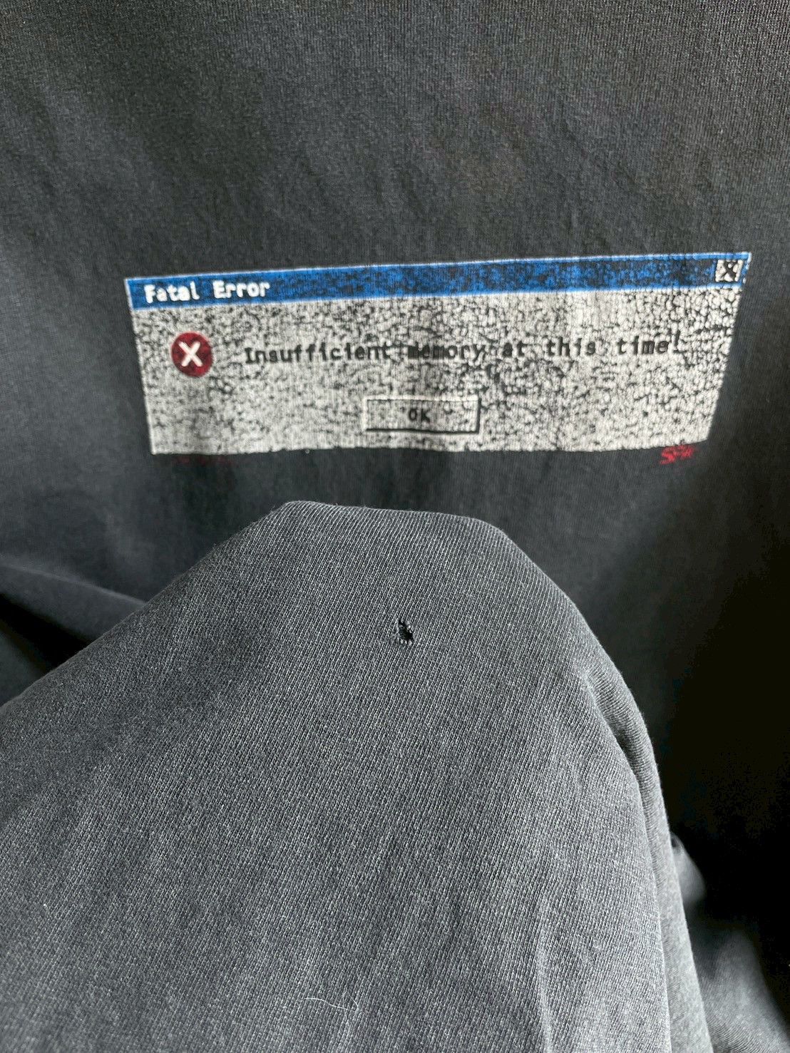 AAA Fatal Error Y2k T-Shirt Size US M / EU 48-50 / 2 - 6 Thumbnail