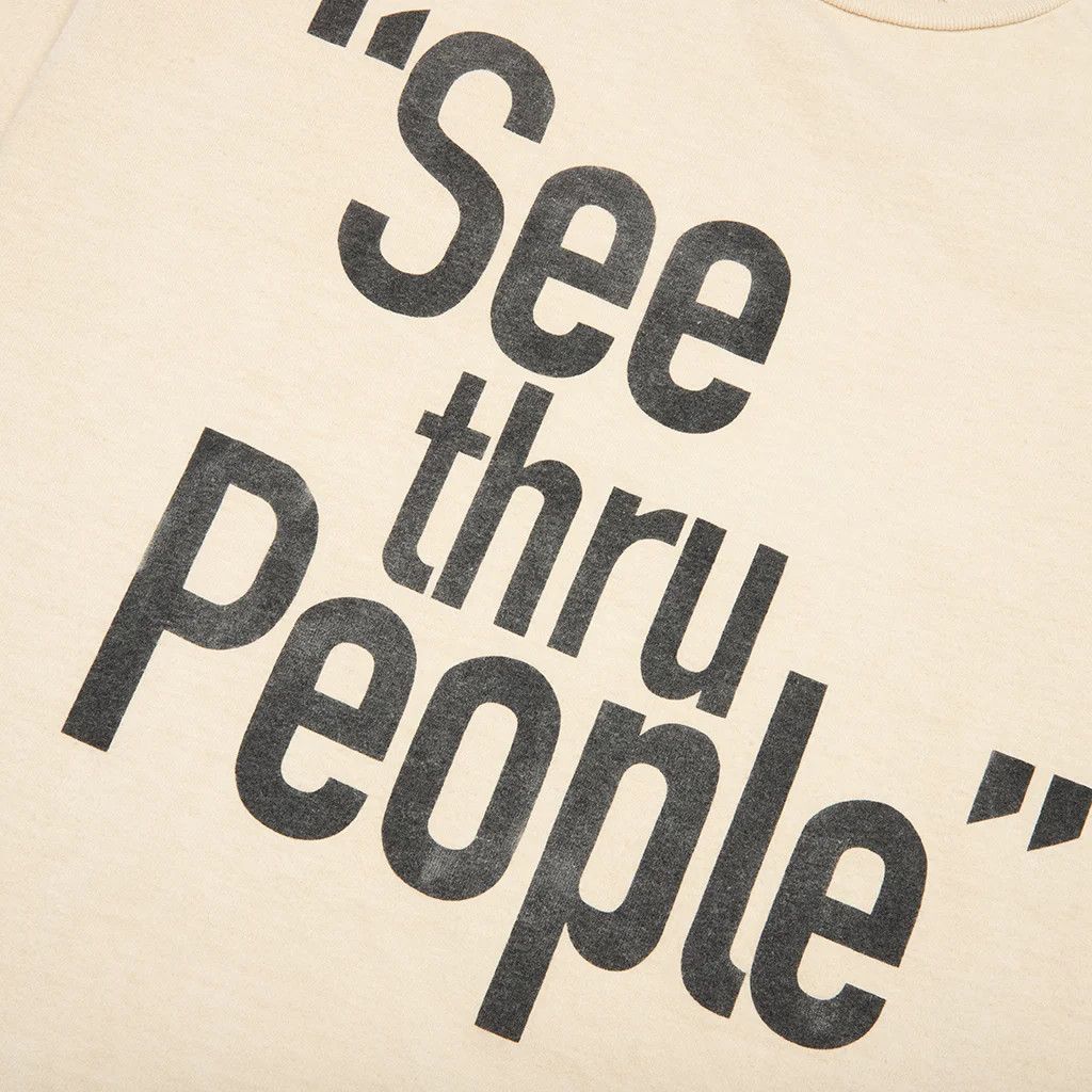 Gallery Dept. o1gr1nt0426 Dept Souvenir T-Shirt in Antique White Size US L / EU 52-54 / 3 - 4 Thumbnail