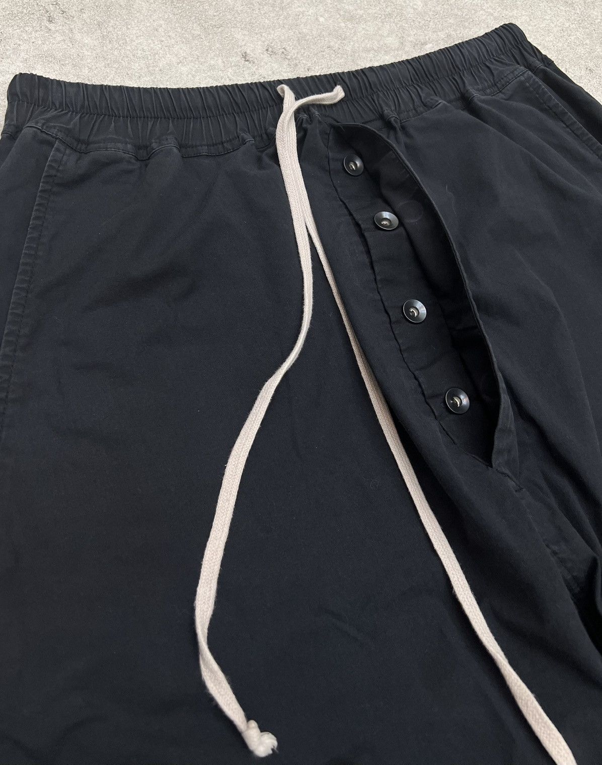 Rick Owens Drkshdw 💥FW2015 Rick Owens Drkshdw Drawstring Long Pants Size US 32 / EU 48 - 3 Thumbnail