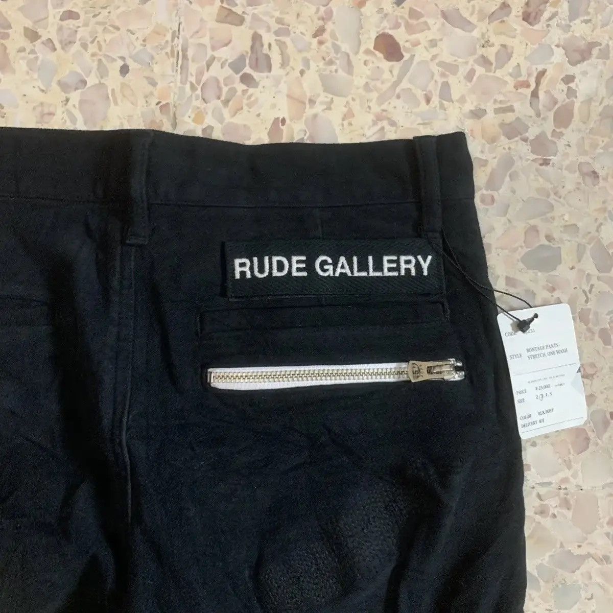 RUDE GALLERY SAMPLE 💥RG W28 L31 BONDAGE PUNK STYLE MULTI ZIPPER TROUSERS Size US 28 / EU 44 - 16 Thumbnail