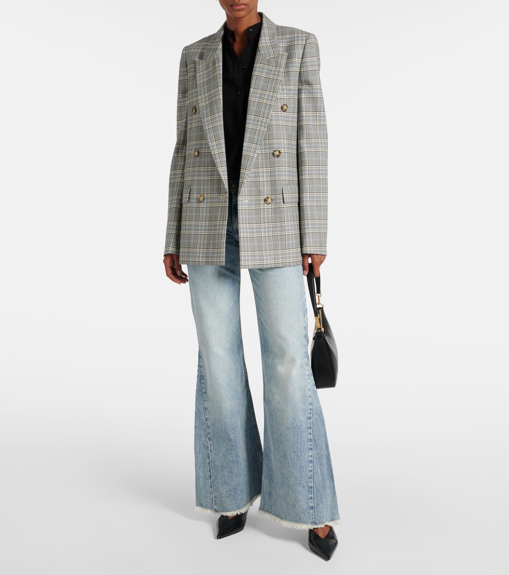 Stella McCartney o1s22i1n1024 Slim Fit Jeans in Blue Size 28" / US 6 / IT 42 - 2 Thumbnail