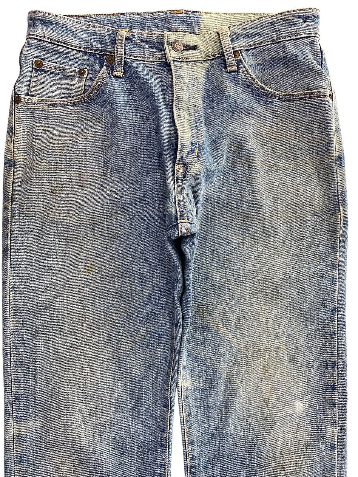 Edwin Edwin Light Blue Wash Style Straight Leg Jeans Size US 31 - 2 Thumbnail