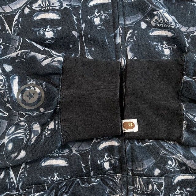 Bape BAPE APE HEAD GRAFFITI SHARK FULL ZIP HOODIE a bathing ape Size US XXL / EU 58 / 5 - 6 Thumbnail