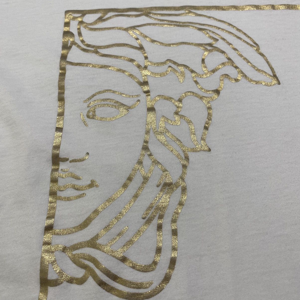 Versace Versace Medusa Line Art T-Shirt slim fit tee Size US L / EU 52-54 / 3 - 3 Thumbnail