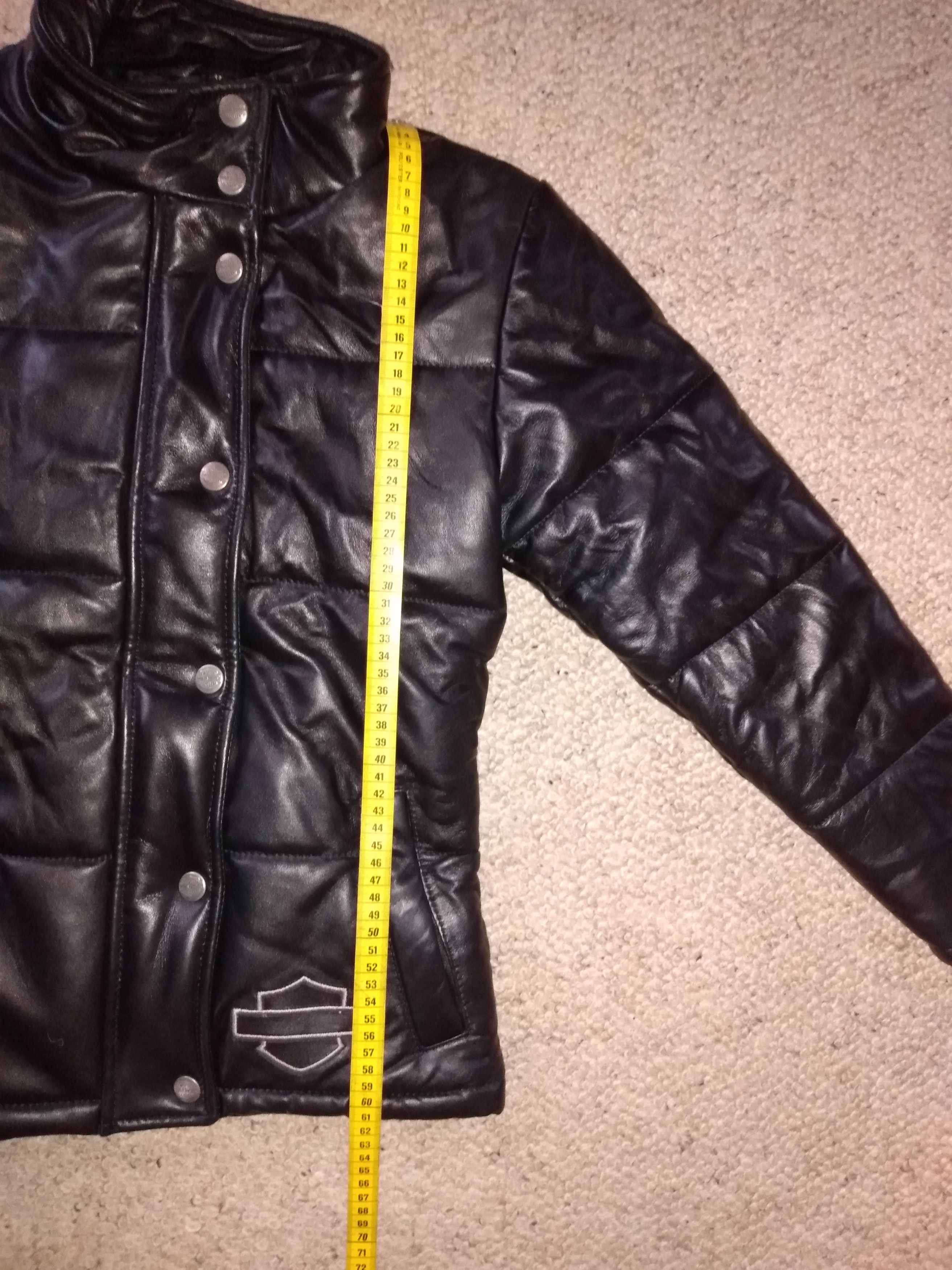 Harley Davidson Harley Davidson leather puffer jacket Size XS / US 0-2 / IT 36-38 - 7 Thumbnail