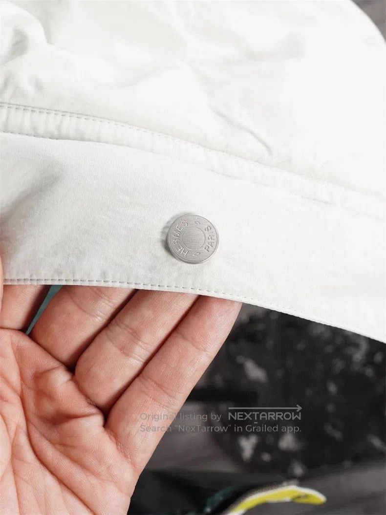 Hermes Hermes Grayish White Down Vest Size US M / EU 48-50 / 2 - 6 Thumbnail