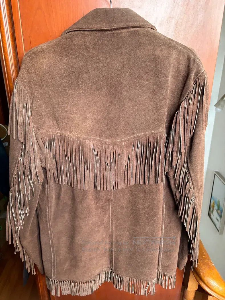 Schott Schott Vintage western fringed leather jacket Size US L / EU 52-54 / 3 - 4 Thumbnail