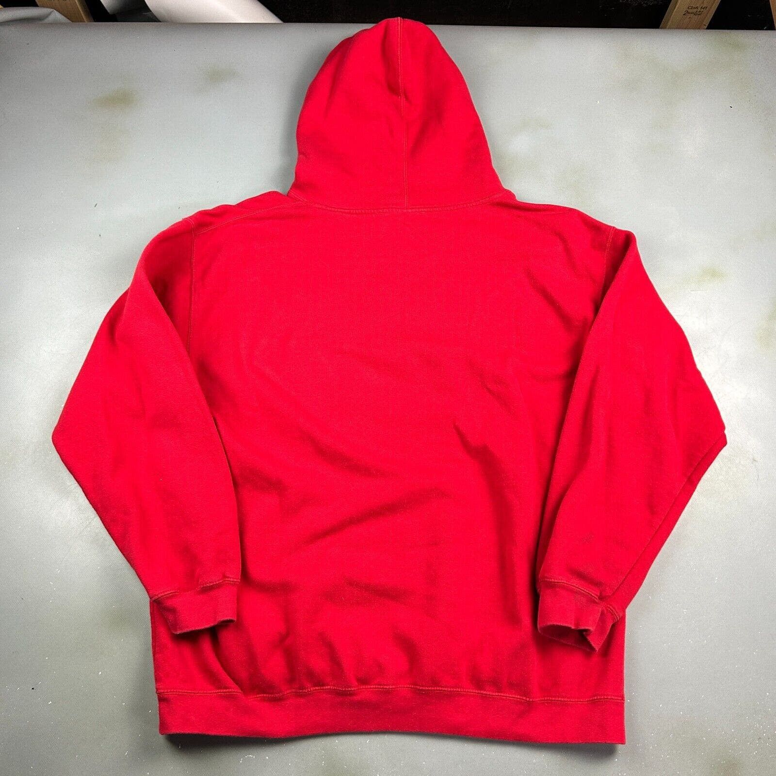 Nike VINTAGE | NIKE Mid Swoosh Football Hoodie sz XL Adult Size US XL / EU 56 / 4 - 5 Thumbnail