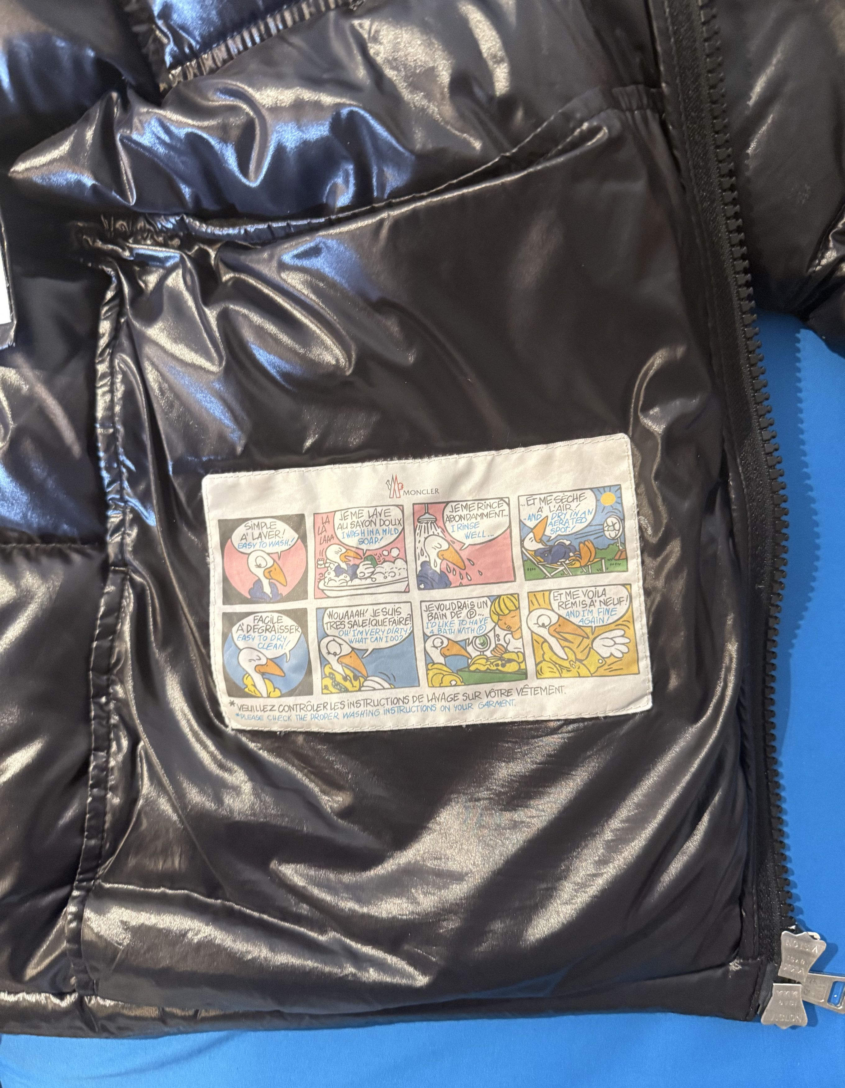 Moncler Moncler high-shine padded jacket Size US L / EU 52-54 / 3 - 8 Thumbnail