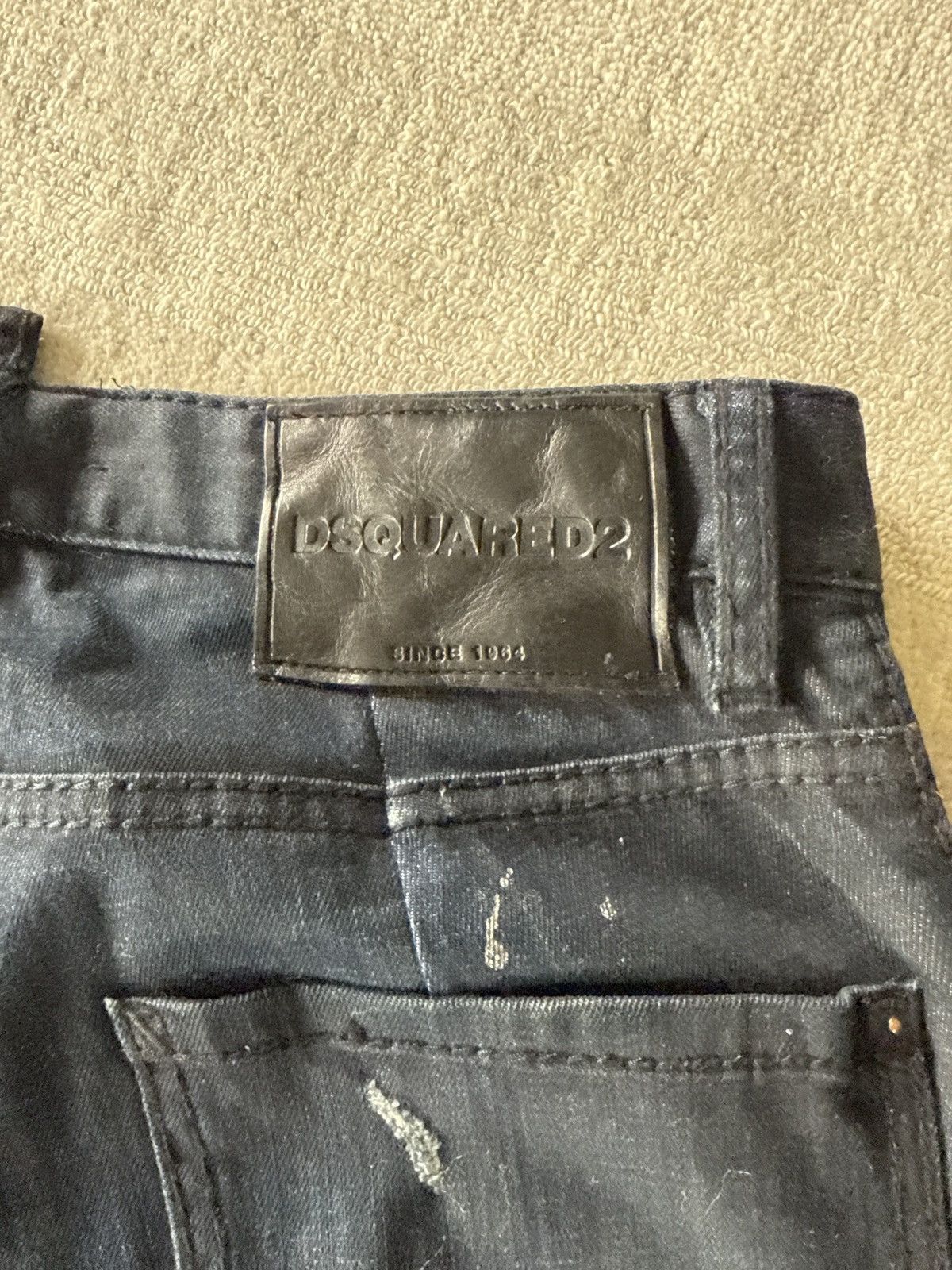 Dsquared2 DSQUARED2 Distressed Denim Jeans - Size 50 (33/34 US) Size US 34 / EU 50 - 3 Thumbnail