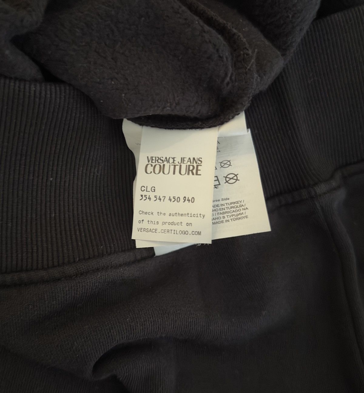 Versace Jeans Couture Versace Jeans Couture Sweatshirt with Gold Logo - Size XS Size US XS / EU 42 / 0 - 4 Thumbnail