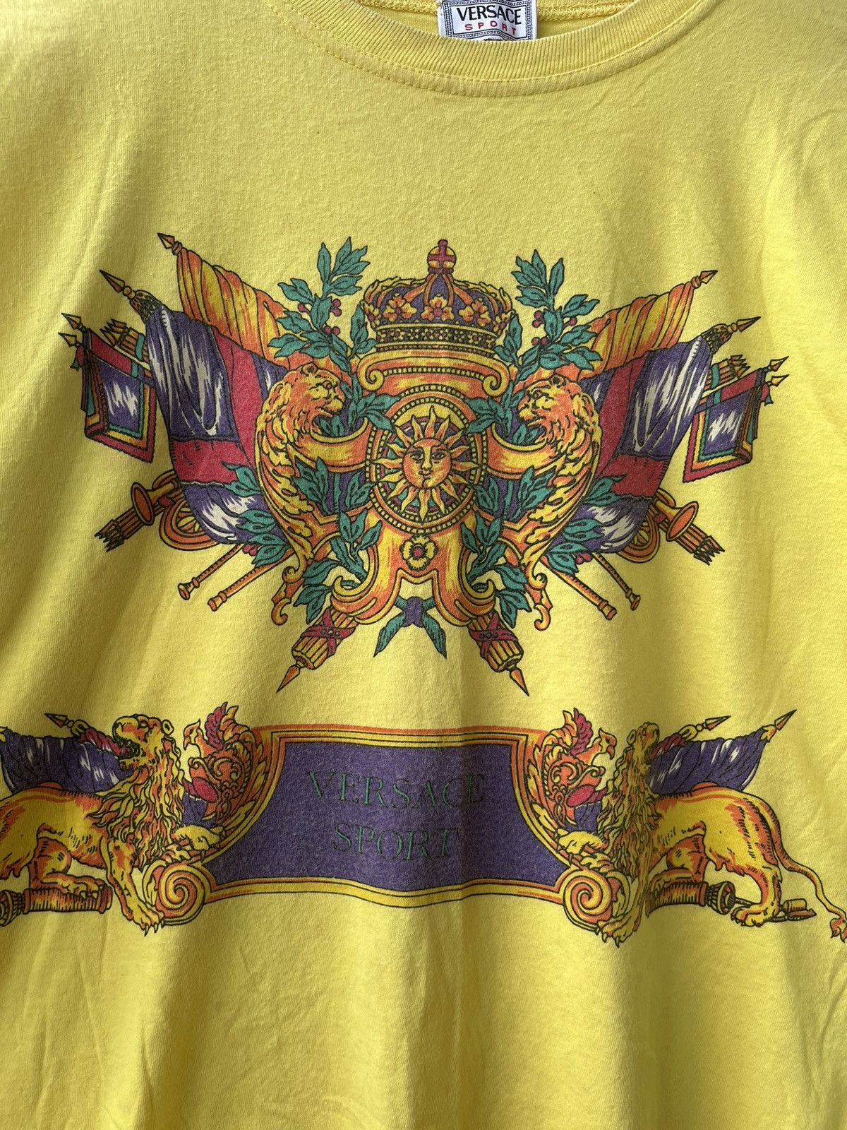 Versace × Versus Versace × Vintage vintage versace sport tee Size US L / EU 52-54 / 3 - 2 Thumbnail