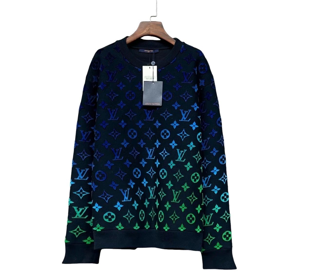 Louis Vuitton Louis Vuitton Monogram Gradient Sweatshirt L Size US L / EU 52-54 / 3 - 1 Thumbnail