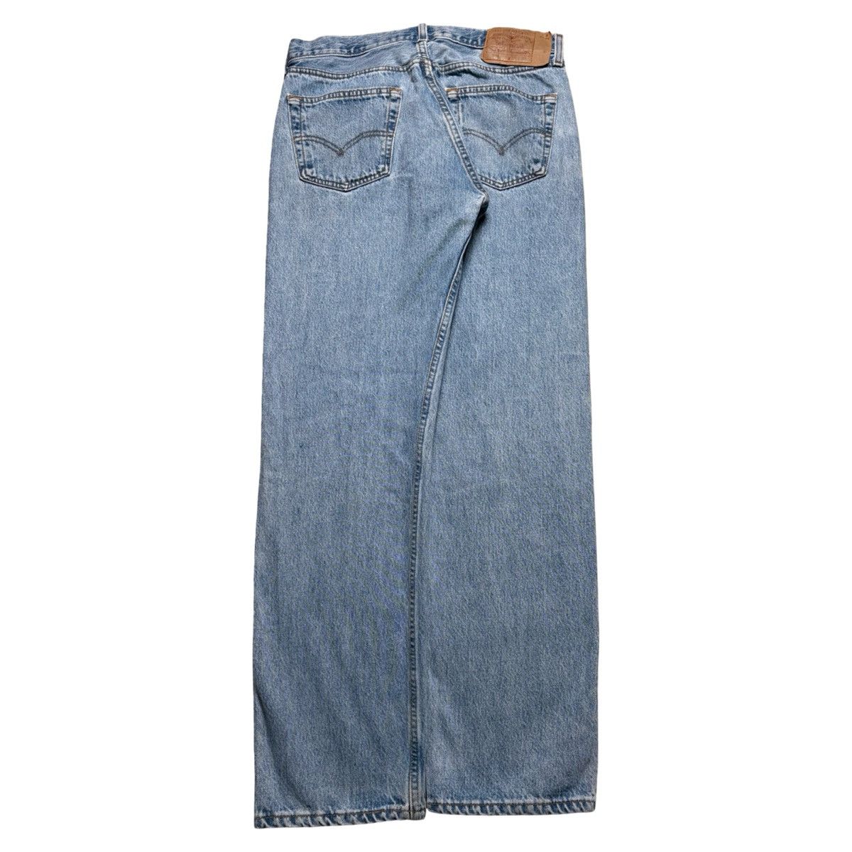 Levi's Vtg 90s Levis 501XX Mens 34x32 Faded Distressed Grunge Kurt Size US 34 / EU 50 - 8 Thumbnail