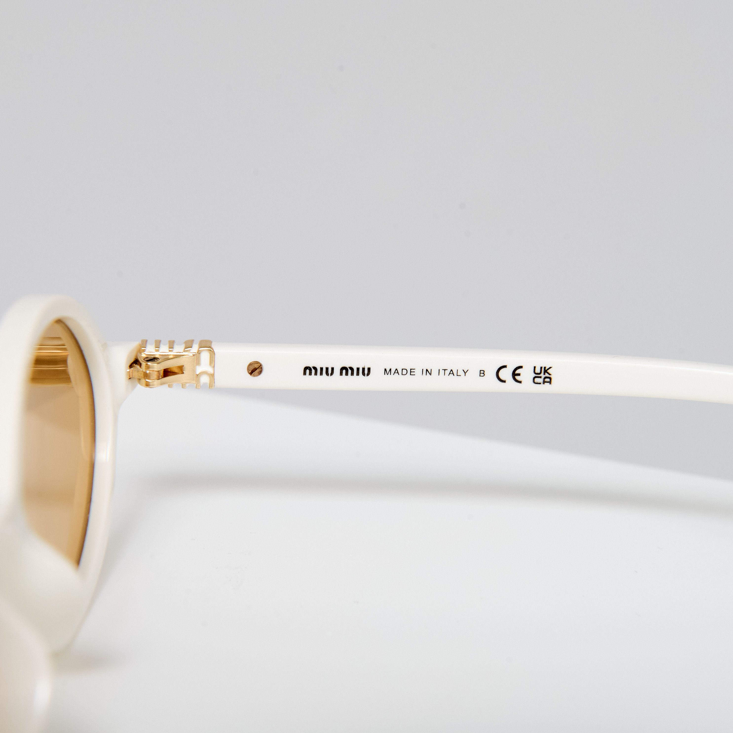 Miu Miu MIU MIU 0MU 04ZS 14240D Size ONE SIZE - 5 Thumbnail