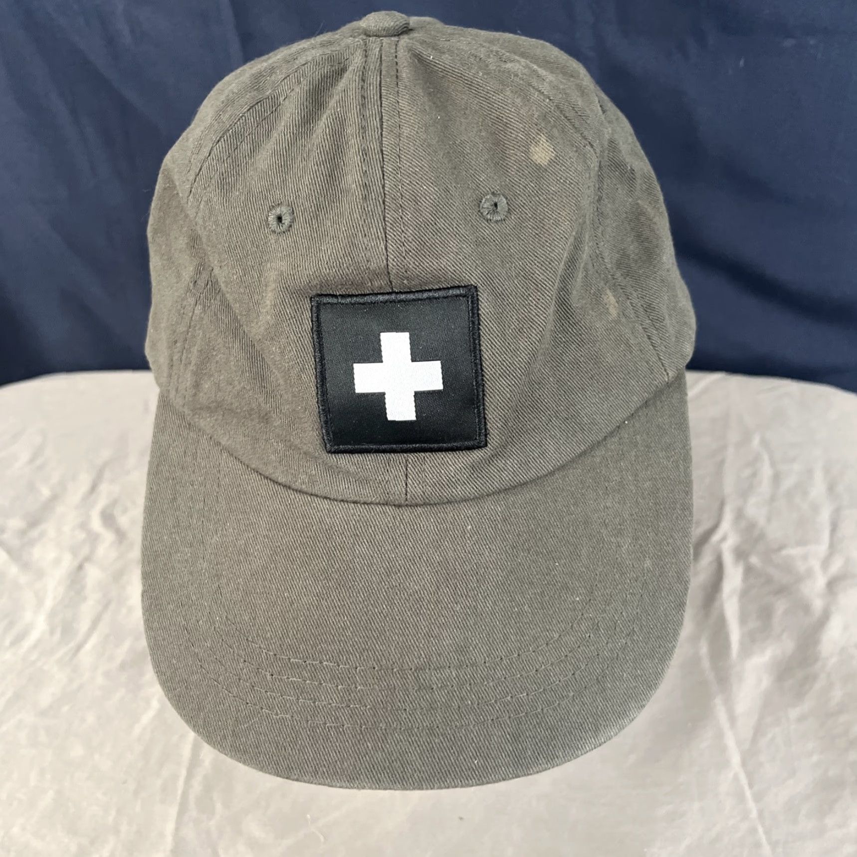 Logo 7 Lifeway Baseball Cap Gray Black Adjustable Tuck Strap Patch Logo Unisex Adults One Size Men's/Women's Size ONE SIZE - 2 Thumbnail